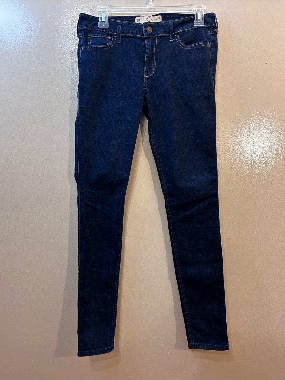 Hollister Super Skinny Dark Blue Jeans